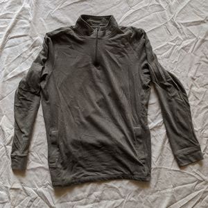 Croft & Barrow 3/4 Zip Casual Pullover Size L